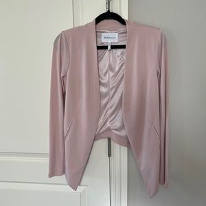 BCBG soft, pink blazer. Lined . Size xs